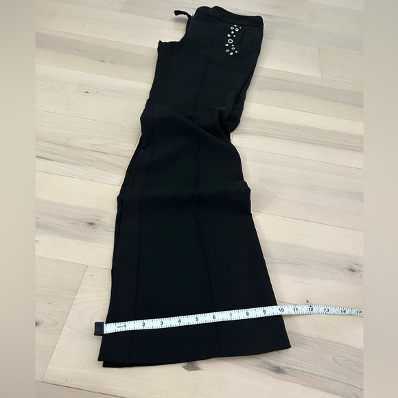 Arden B Pocket Studded Black Dress Pants Size 2 - Picture 6 of 16